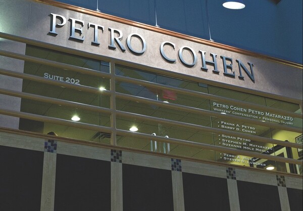 Hamilton NJ personal injury law firm - Petro Cohen Offices pic