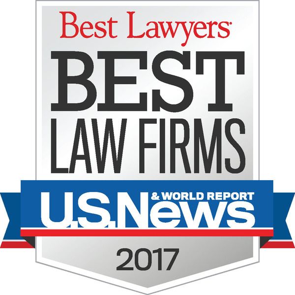 Best Lawyers Best Law Firms badge 2017