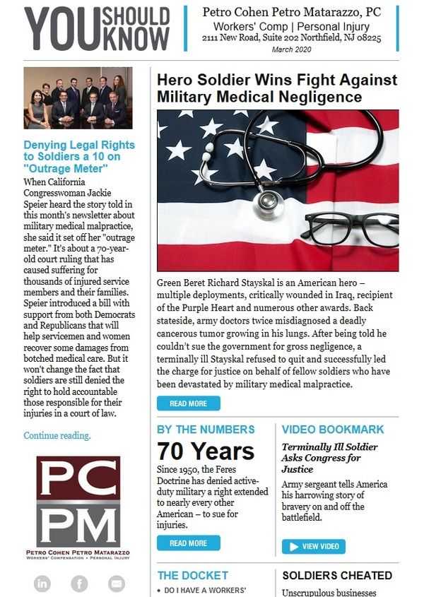 New Laws Protect Active Duty Military Members from Medical Negligence