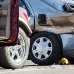 Automobile accident in New Jersey.