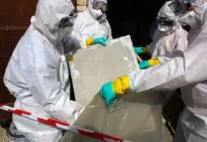 Workers Removing Asbestos